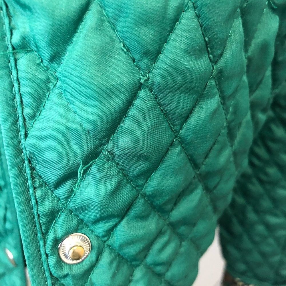 Briggs New York green lined snap front jacket - Picture 5 of 11